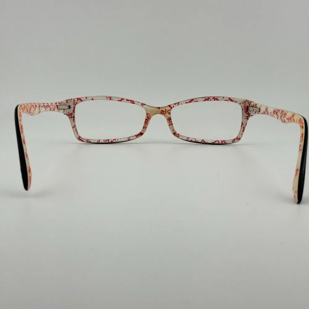 Ray-Ban RB5234 5014 Eyeglasses Frames Womens‎ Black White 51-16-140 H13145
